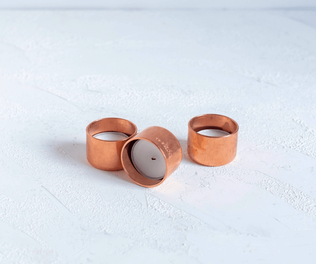 Grasberg Bakır Tealight Mumluk