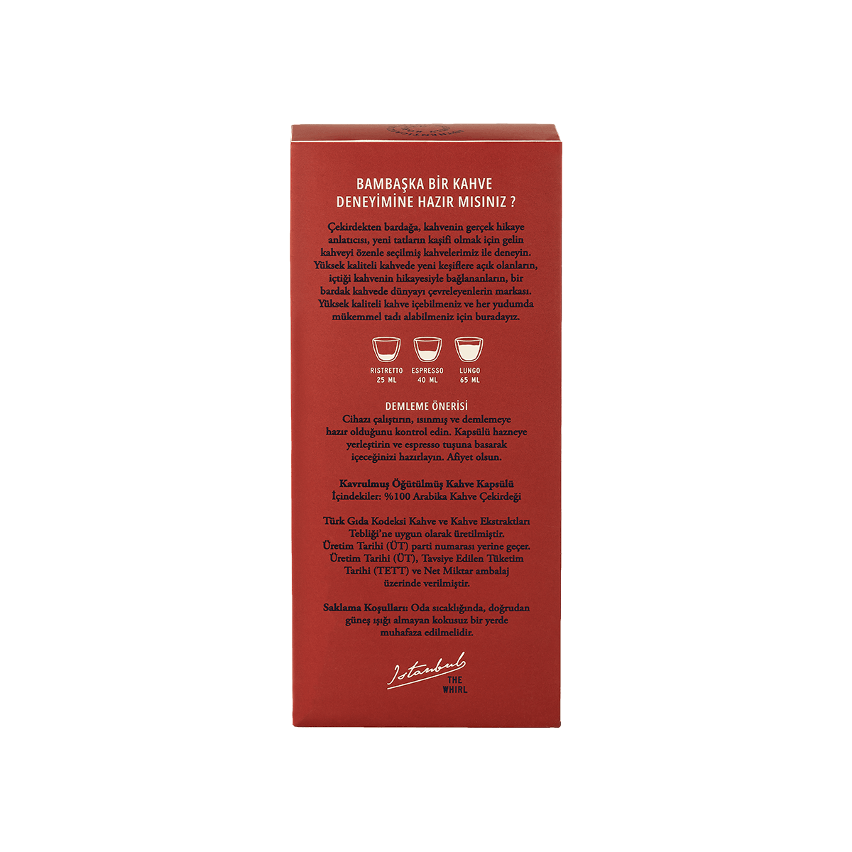 Espresso Medium Kapsül Kahve 10'lu