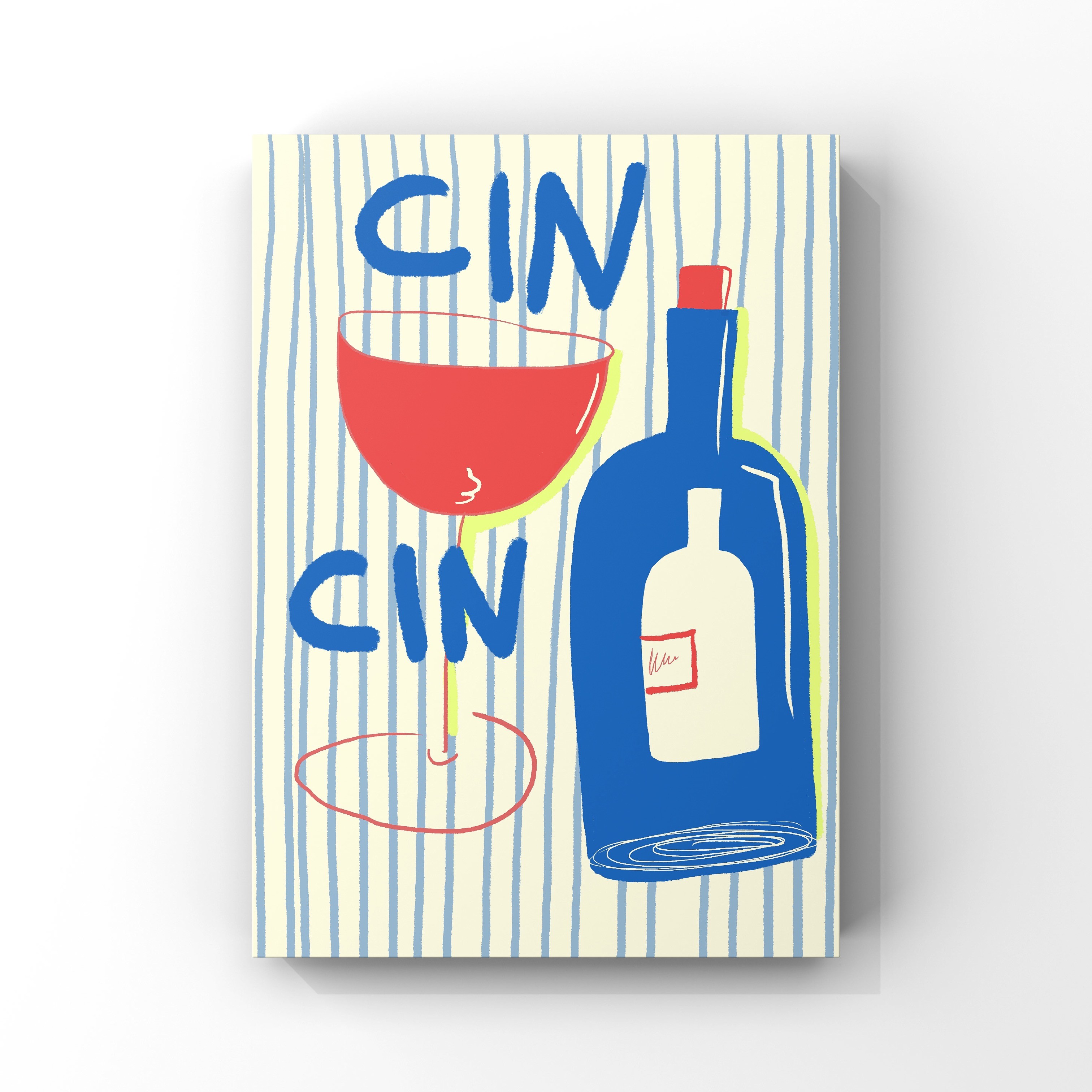 Cin Cin Art Print