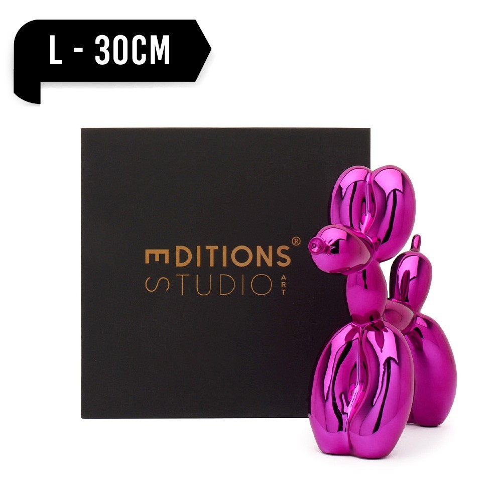 Jeff Koons Balloon Dog Mavi Heykel