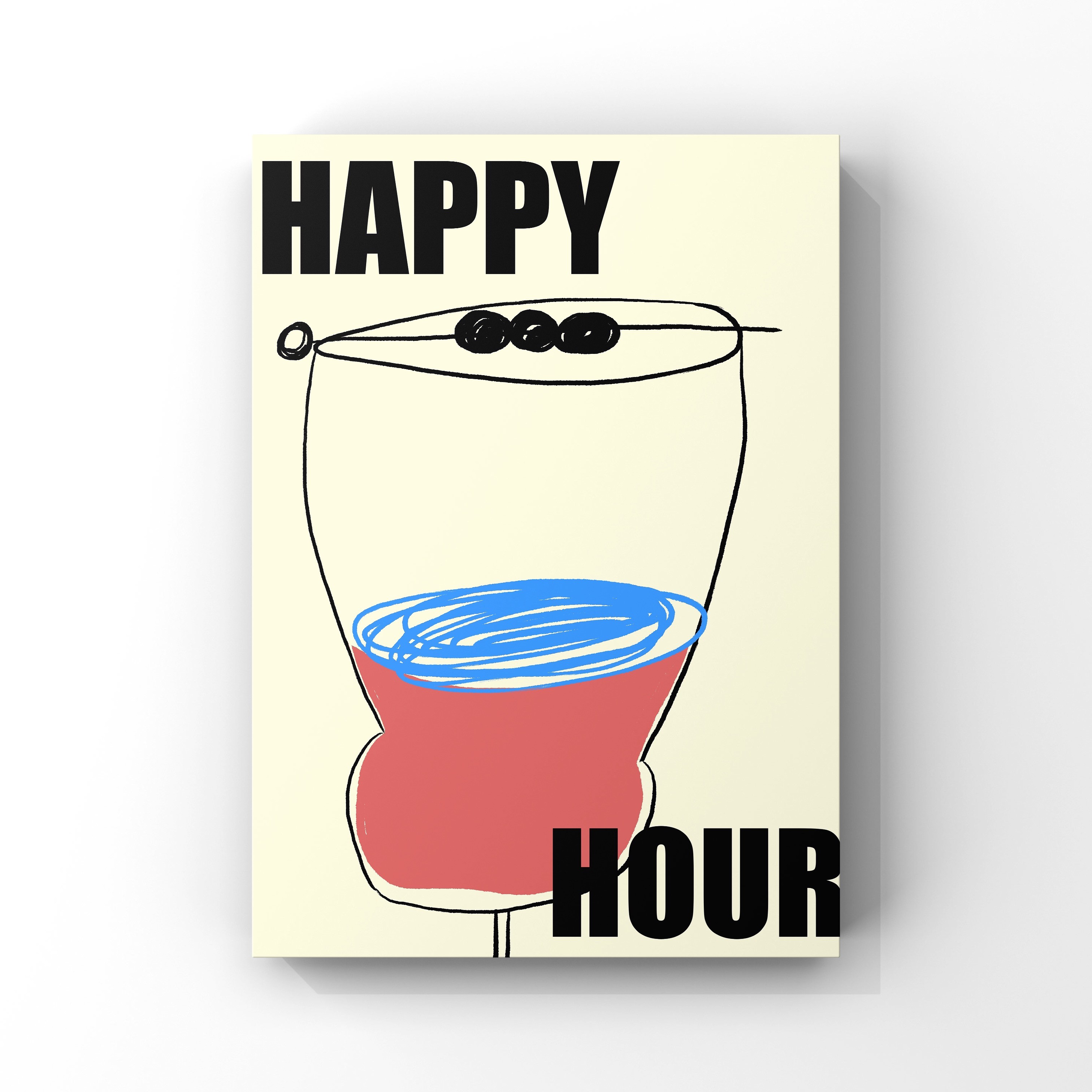 Happy Hour Art Print