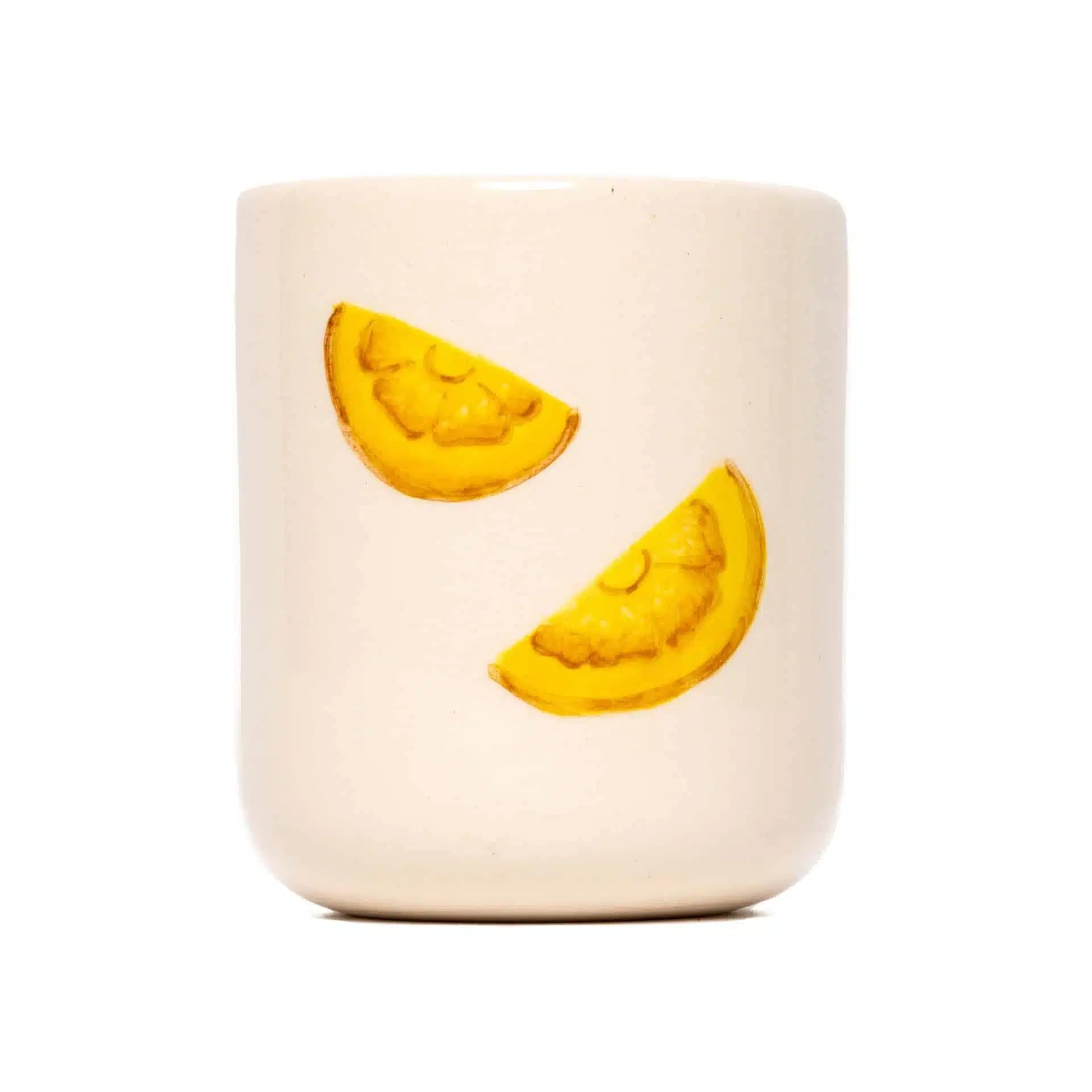 Two Slice Lemons Handmade Seramik Mug