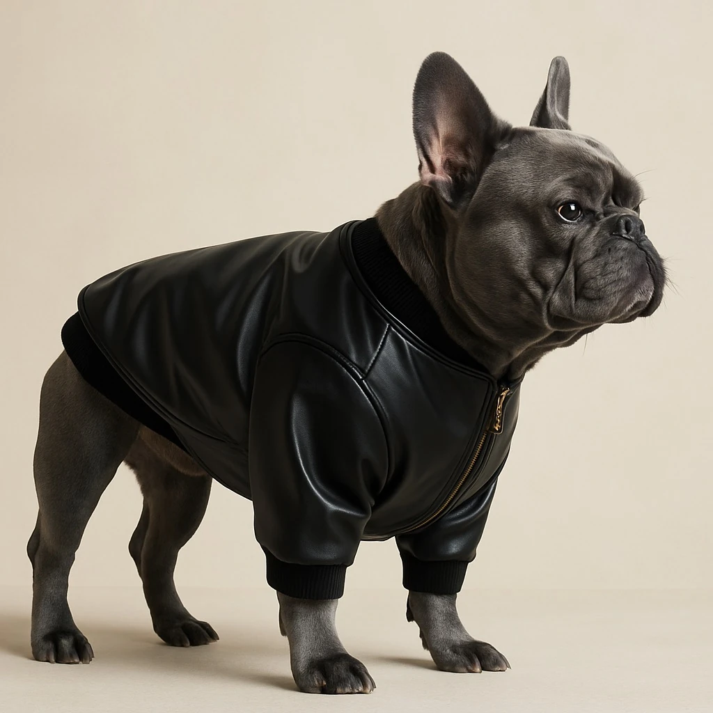 Evcil Hayvanlar İçin Premium Deri Ceket – Kedi ve Köpek Modasında Yeni Trend!