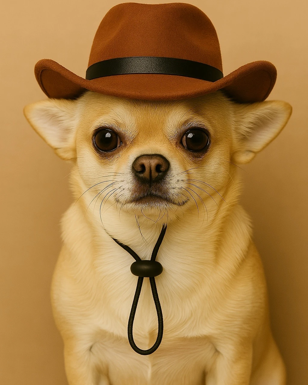 Evcil Hayvan Kedi Ve Küçük Irk Köpek Kovboy Şapkası