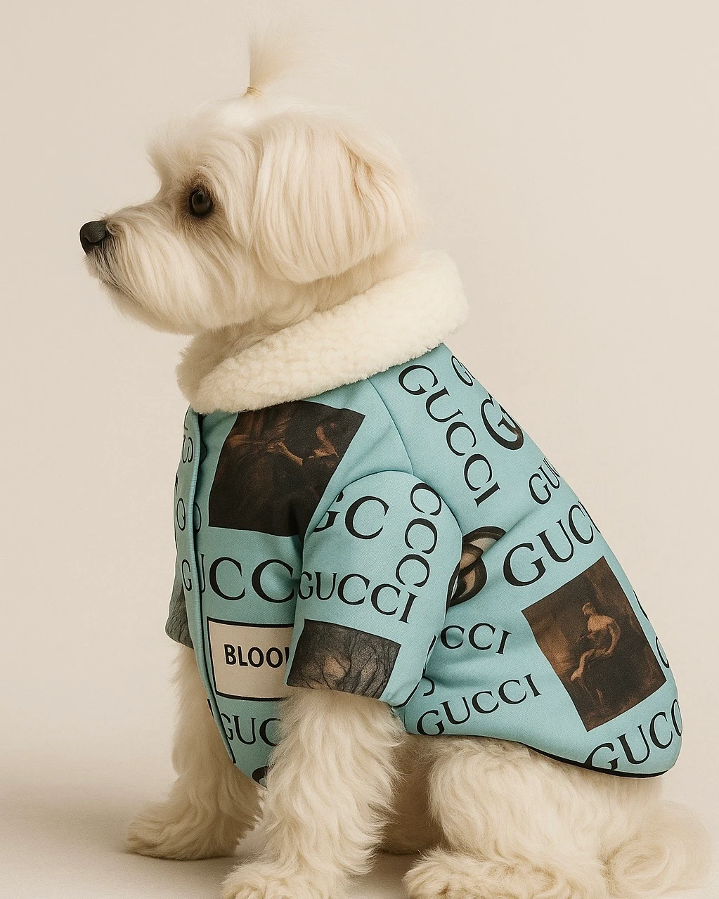 GUCCİ “Evcil Hayvan Şıklığında Zirve: Kedi & Köpekler İçin Özel Premium Mont”