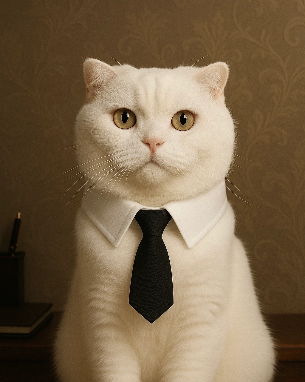 “Kedi ve Köpekler İçin Takım Elbise Yaka Kravat – Şıklığın Patili Hali!”