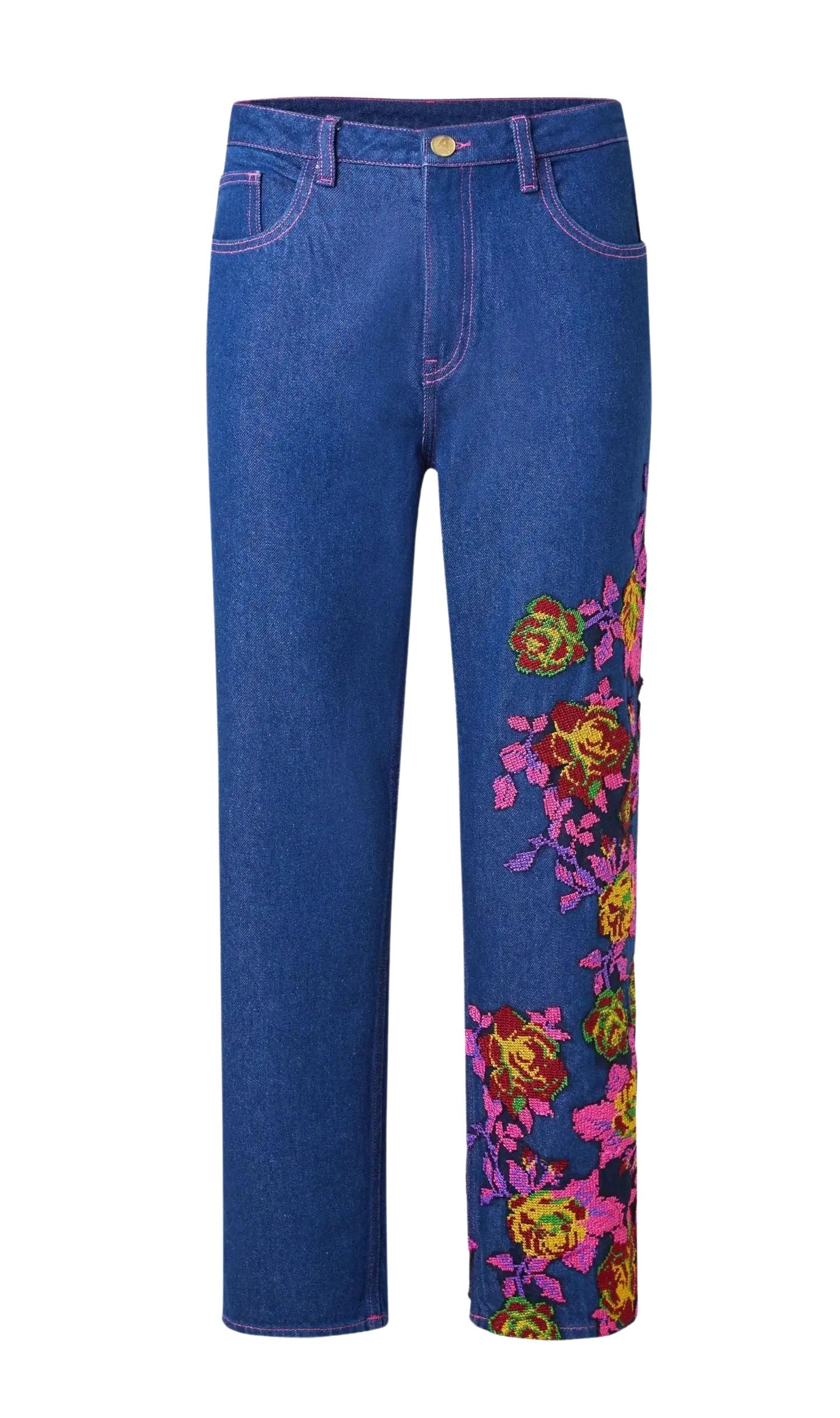 Embroidery Jeans