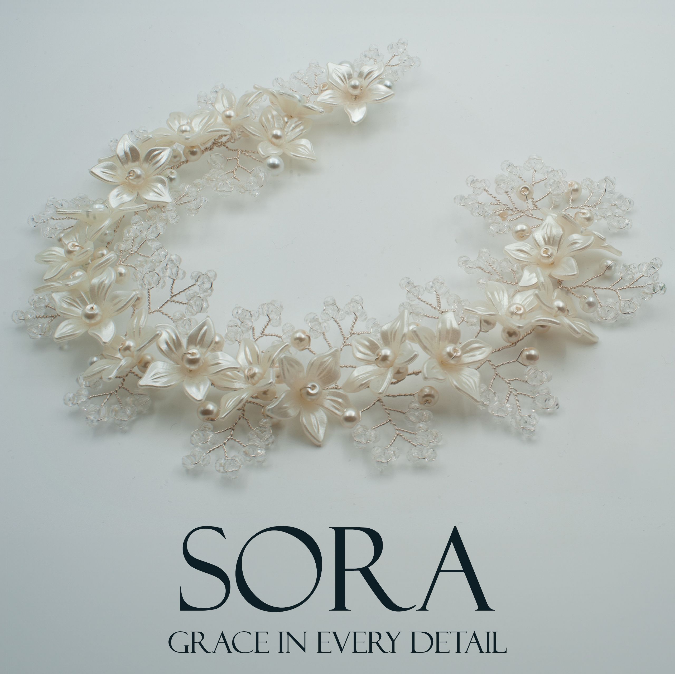 SORA | Özel Tasarım Gelin Tacı