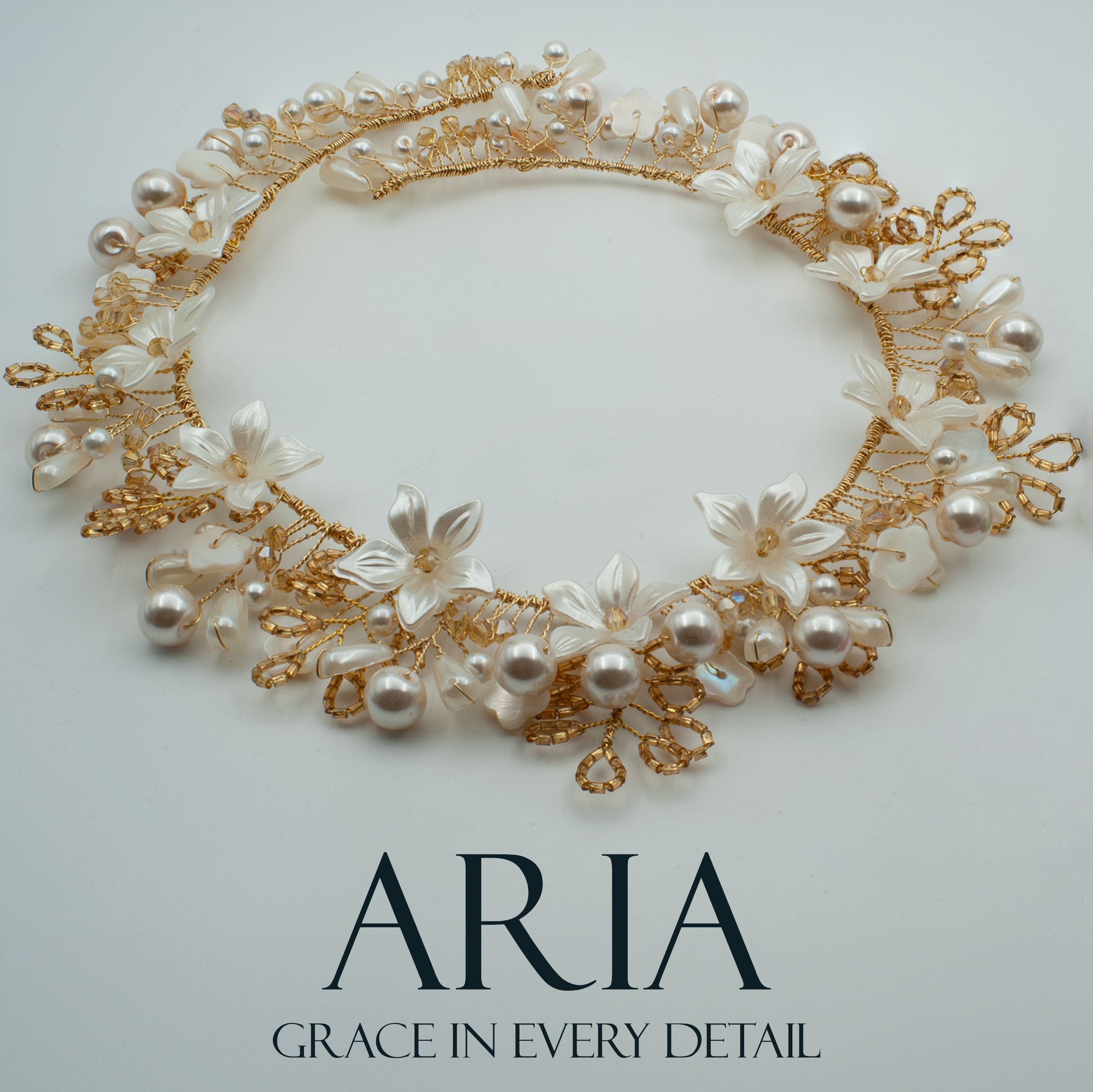 ARIA | Özel Tasarım Gelin Tacı