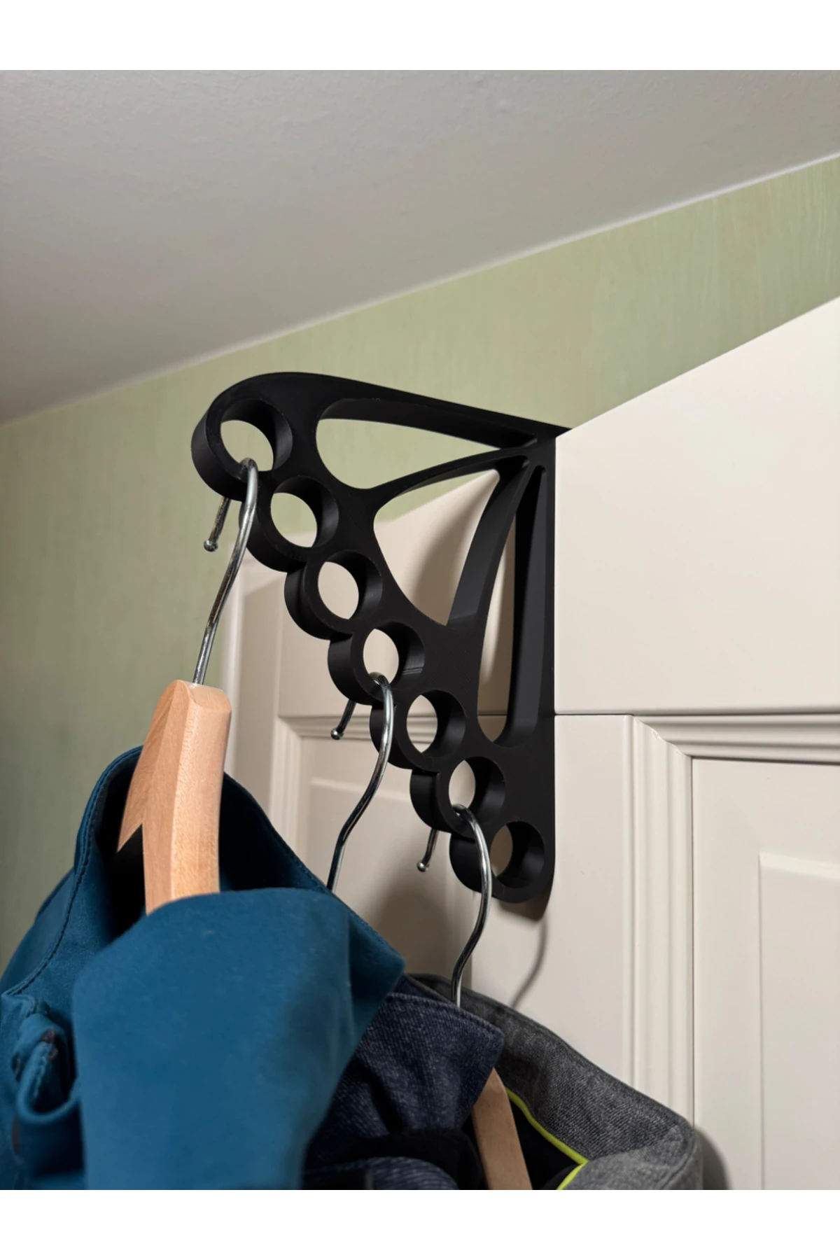 7 Bölmeli Elbise Askısı Kanca