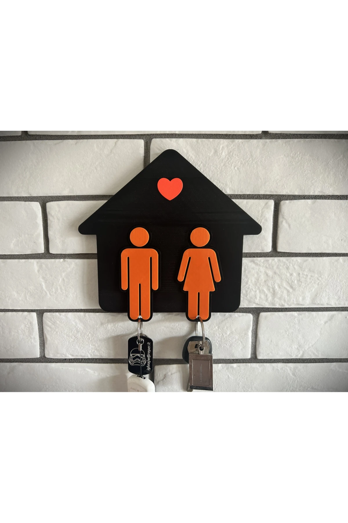 Çift Kapı Girişi Anahtarlık