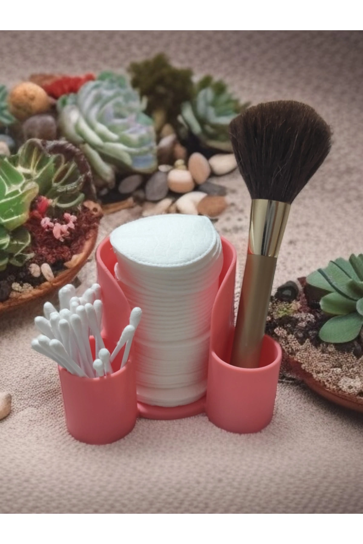 3 Bölmeli Makyaj Organizeri