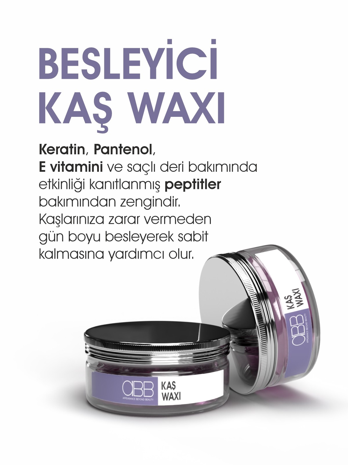 ABB - KAŞ WAXI ( Kaş Sabitleyici ve Besleyici Wax )