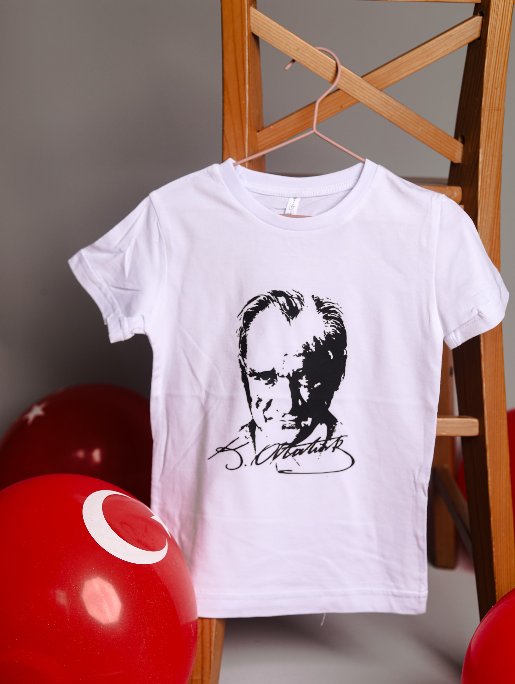 ÇOCUK - Atatürk Tişörtü - Beyaz