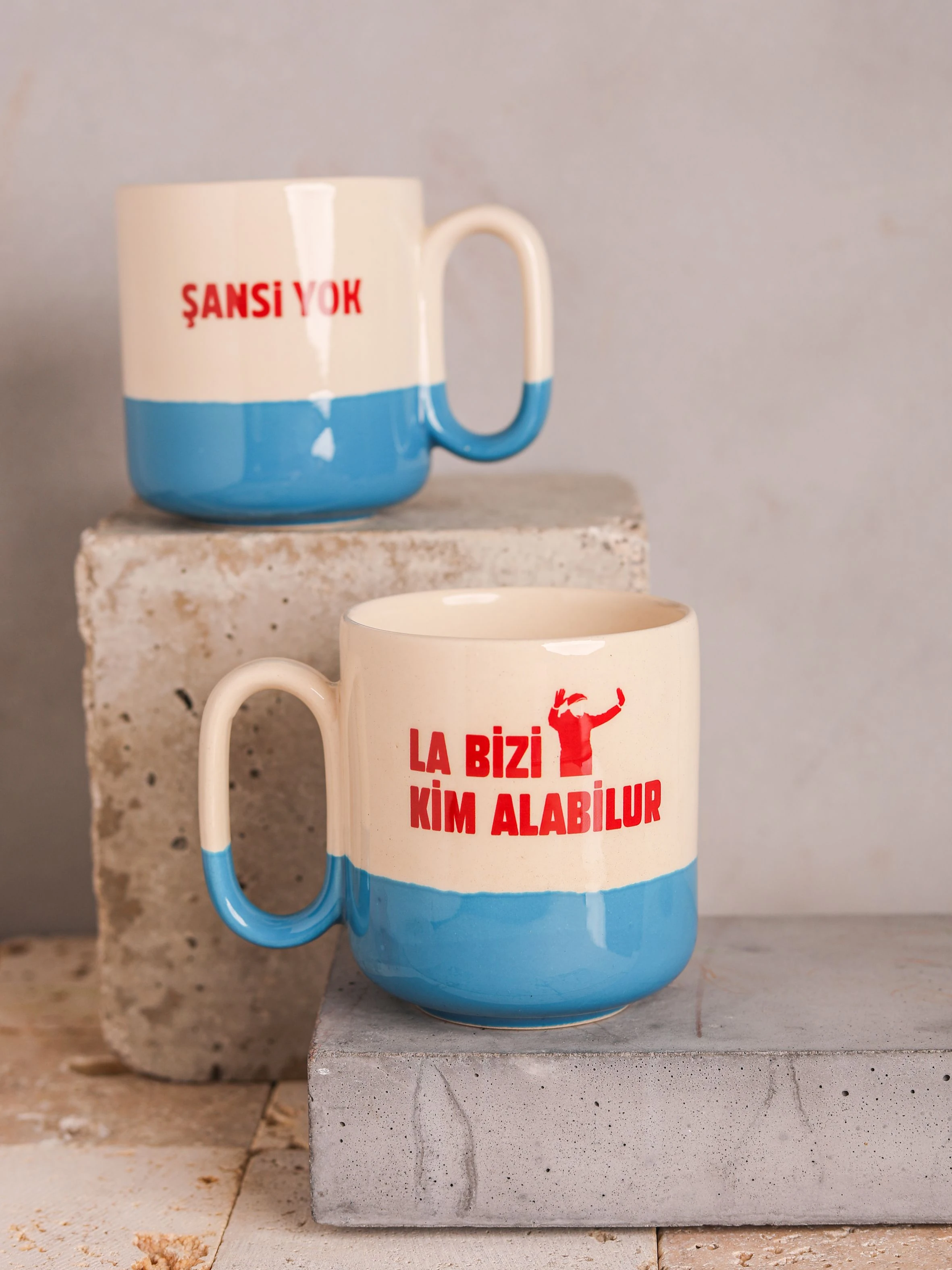 ŞANSİ YOK - BARDAK - Açık Mavi