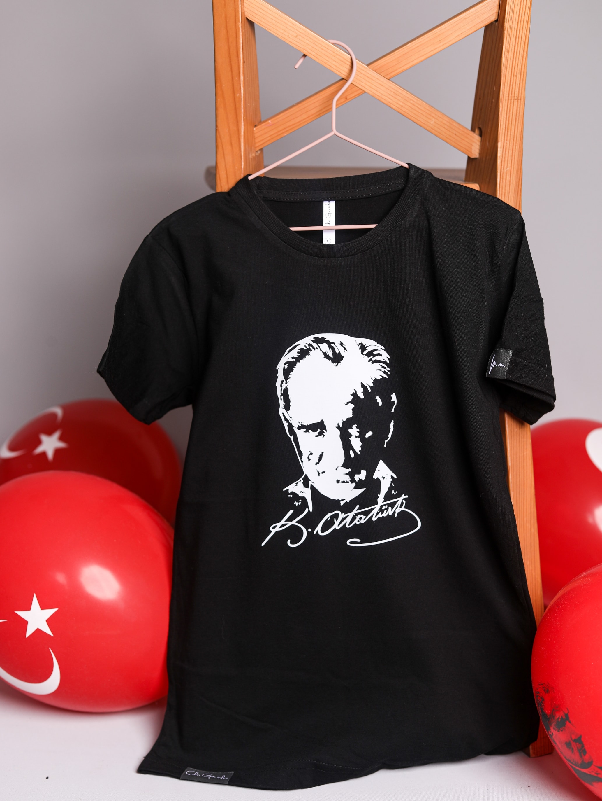 ÇOCUK - Atatürk Tişörtü - Siyah