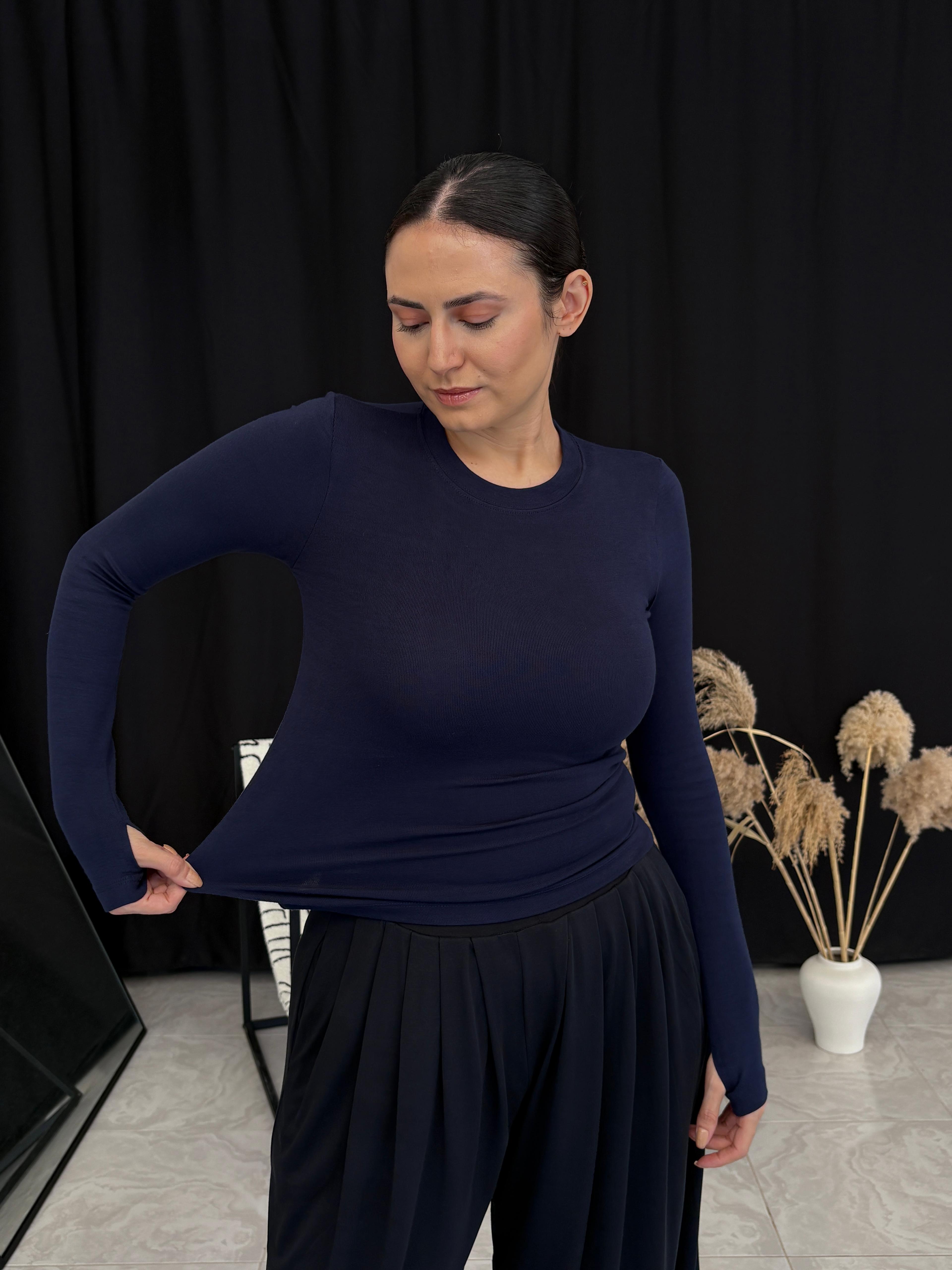 Oyhs Parmak Geçmeli Body - Lacivert