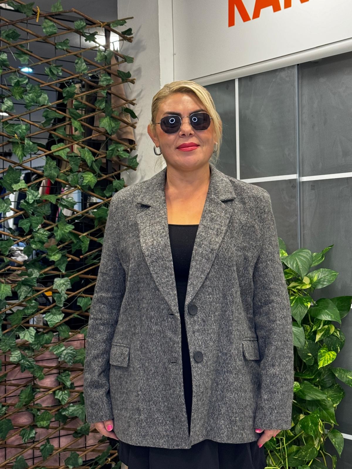 KAŞE BLAZER CEKET