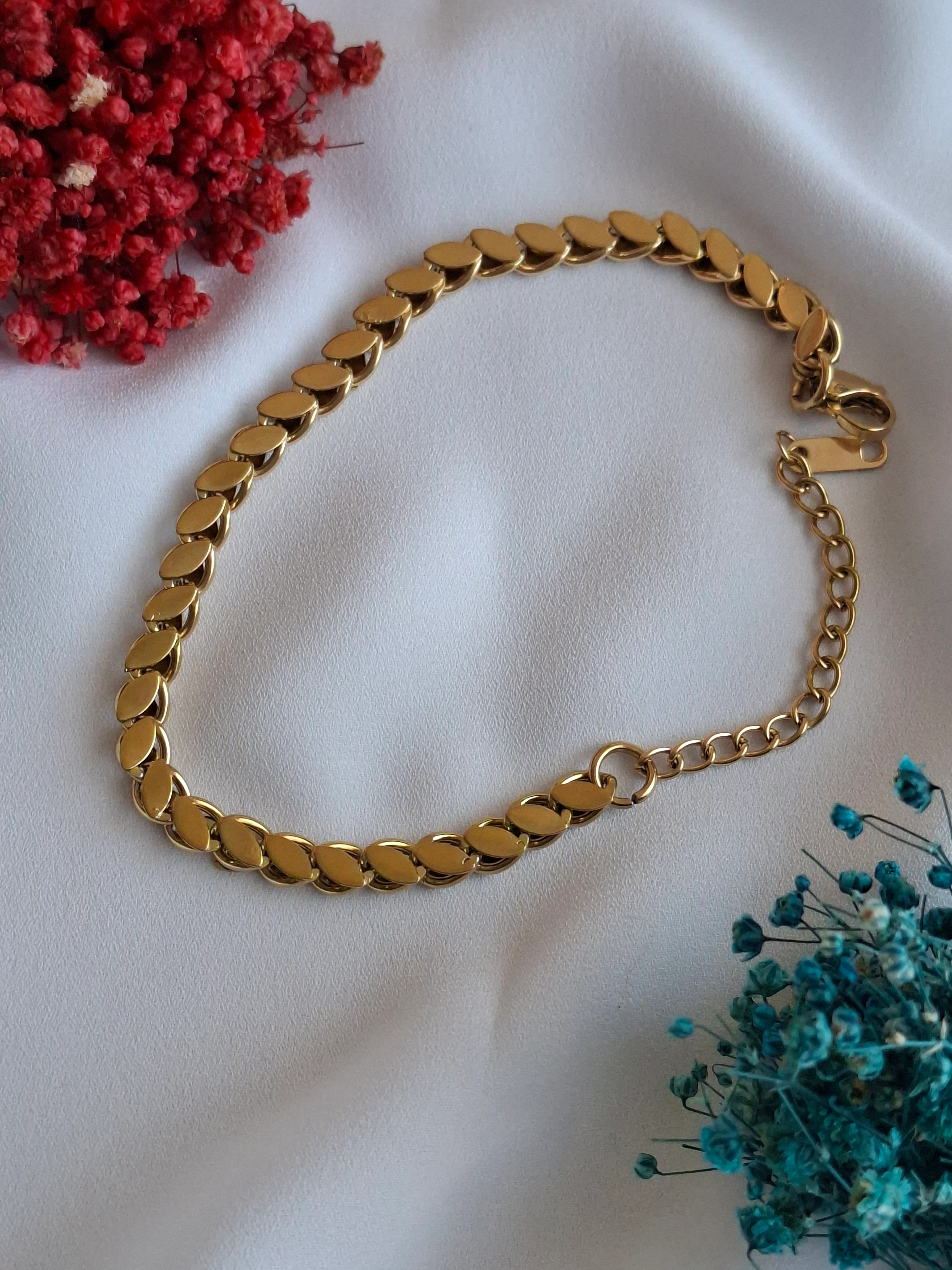 Çelik Arpa Gold Bileklik image