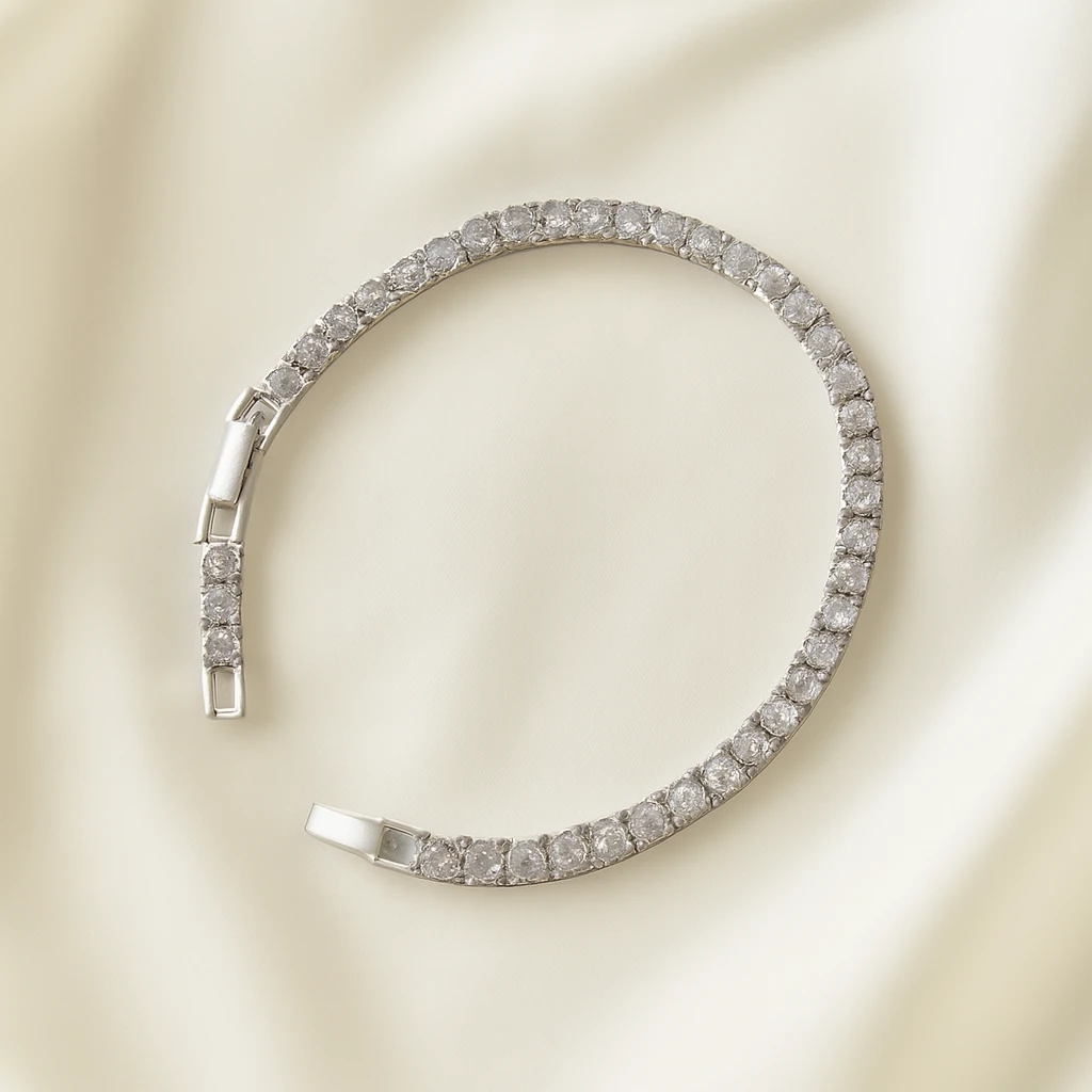 Çelik Suyolu Silver Bİleklik main variant image