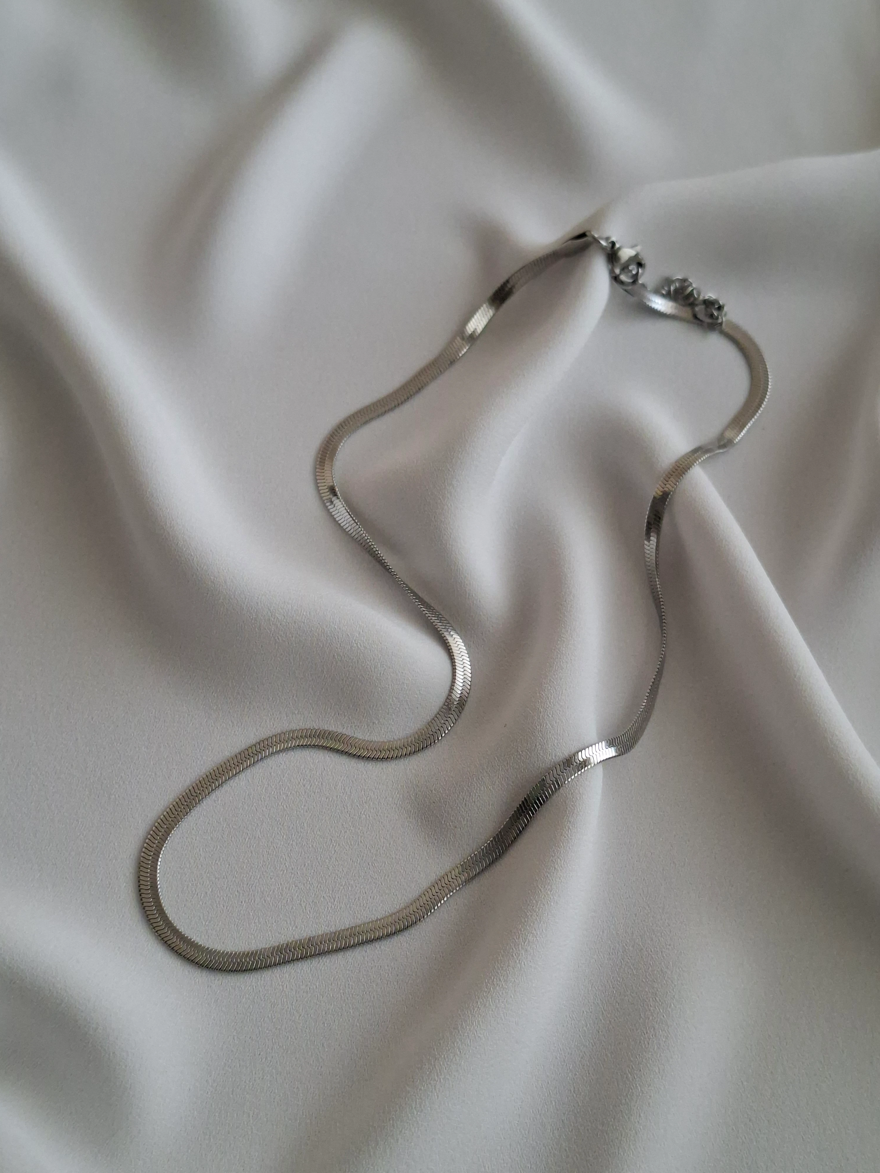 Çelik İtalyan Silver Kolye image