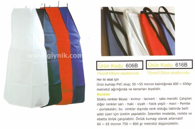 Bulaşık Önlüğü 70*120