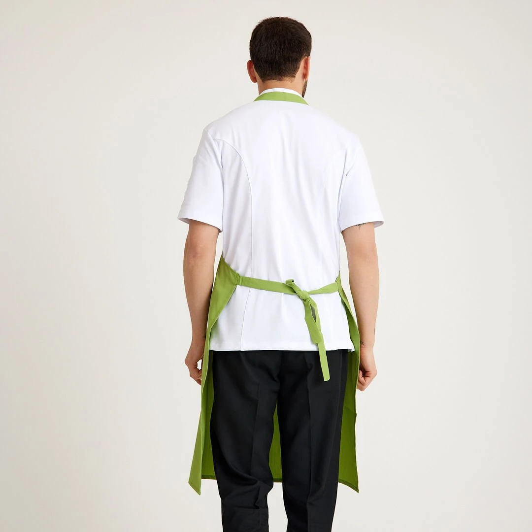 Fıstık Yeşili Geniş Kuşak Askılı Önlük