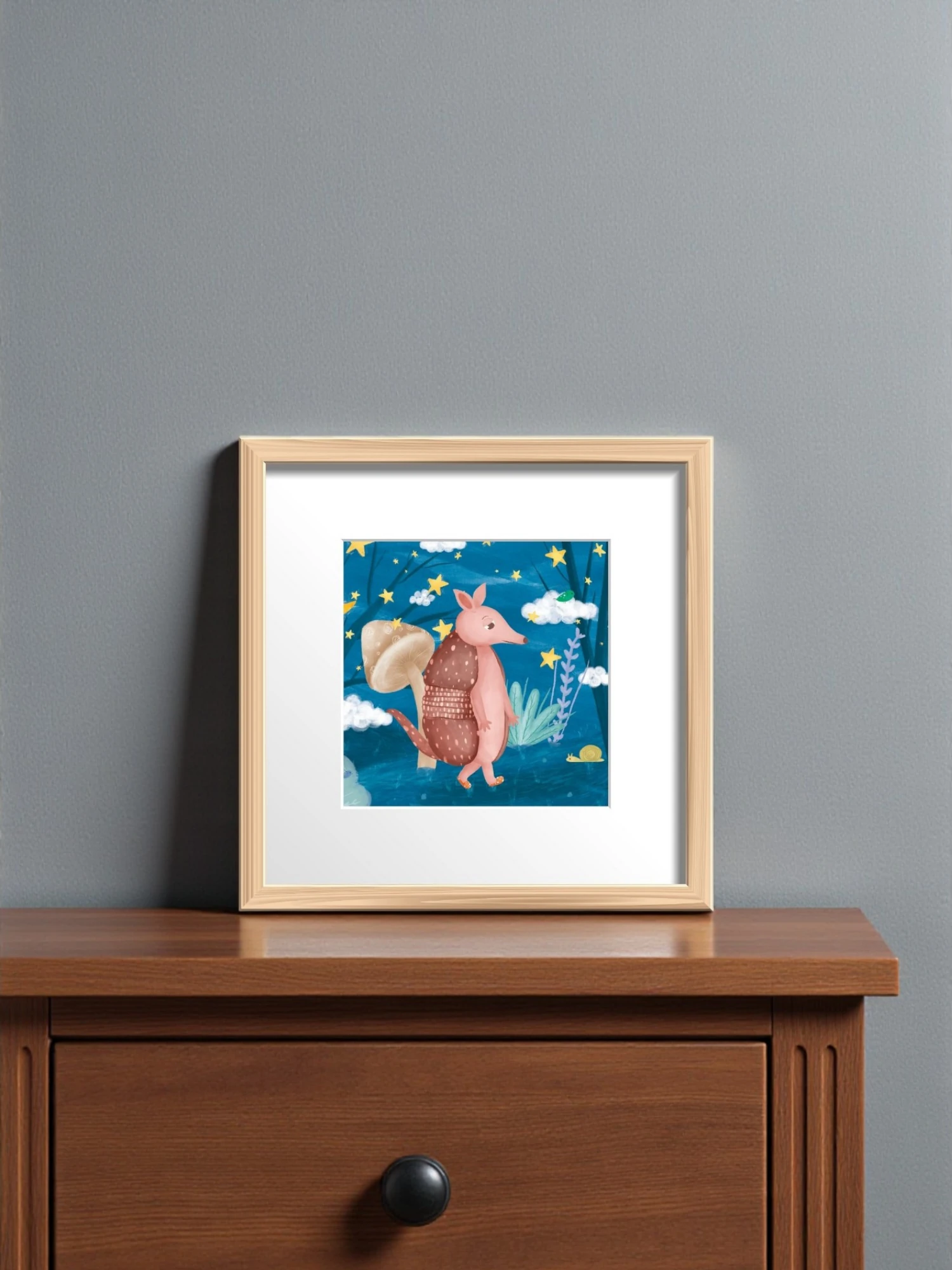 Sadece Bir Armadillo - Ahşap