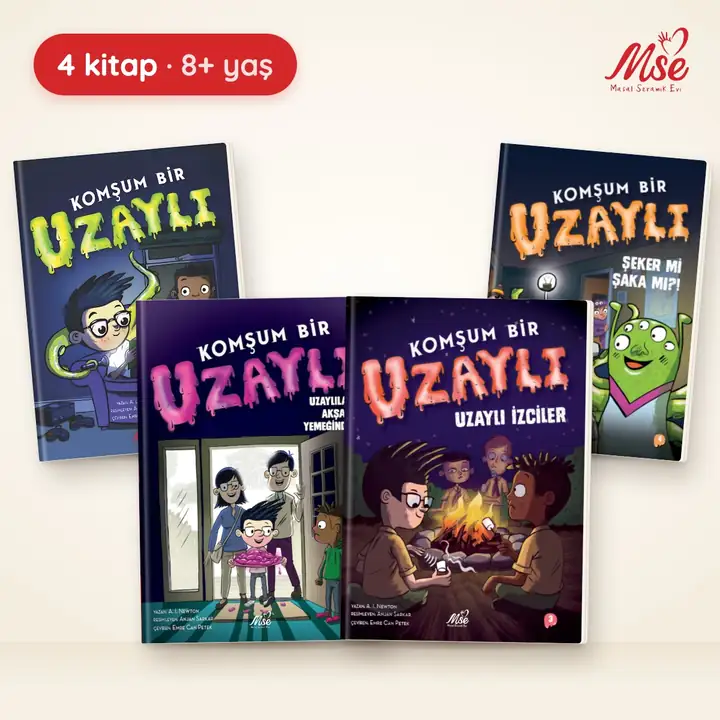 Komşum Bir Uzaylı (1-2-3-4) Set