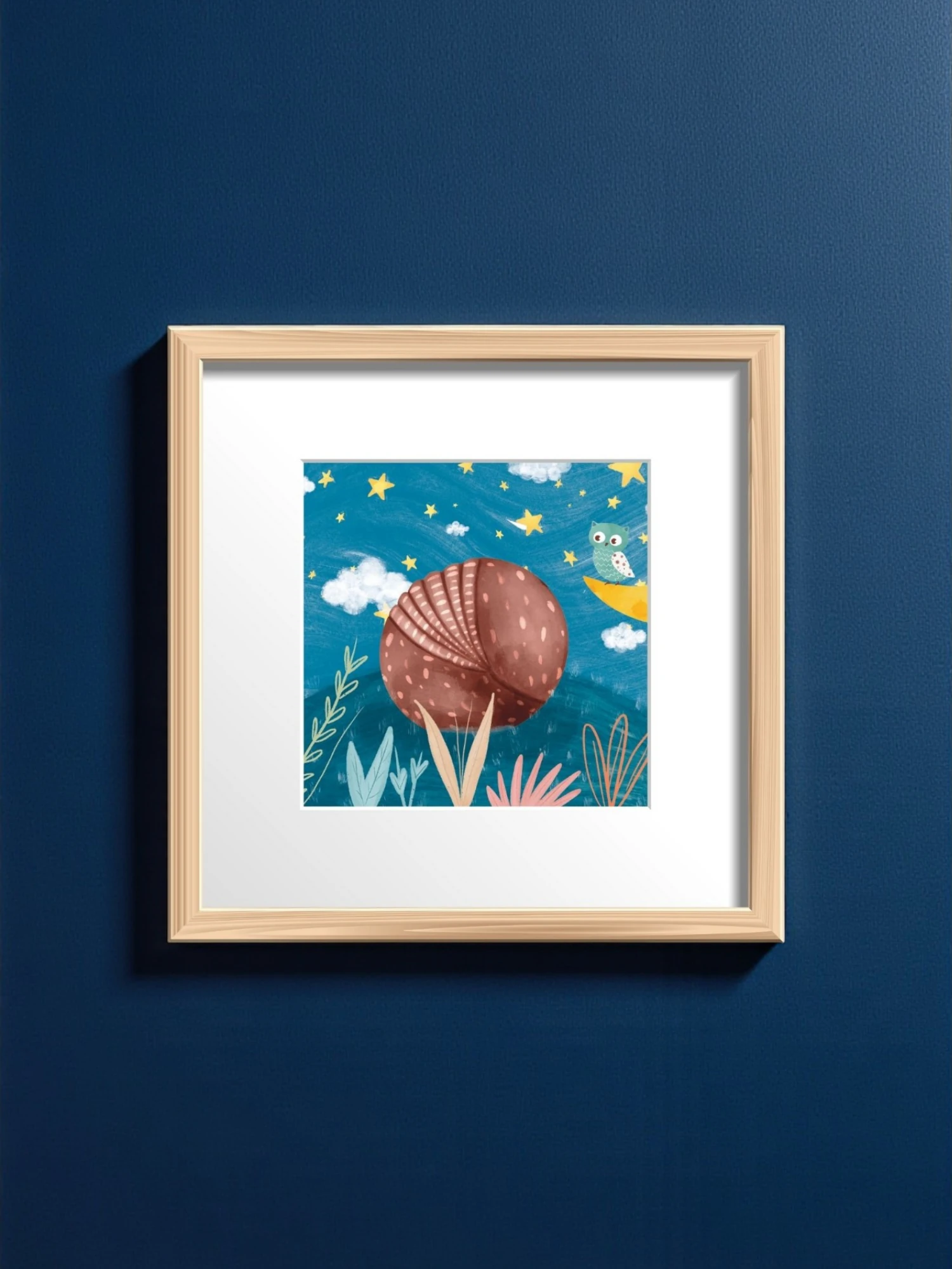 Sadece Bir Armadillo - Ahşap