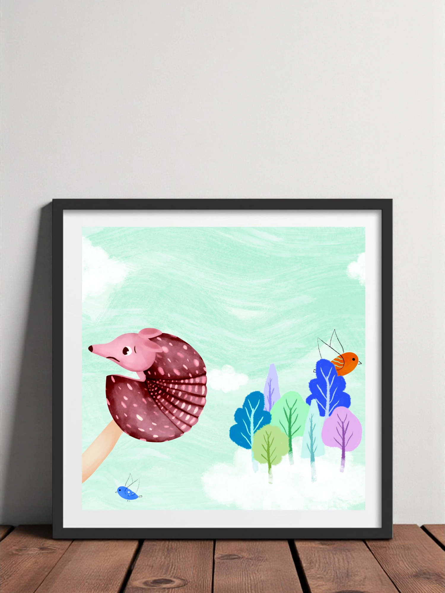 Sadece Bir Armadillo - Siyah