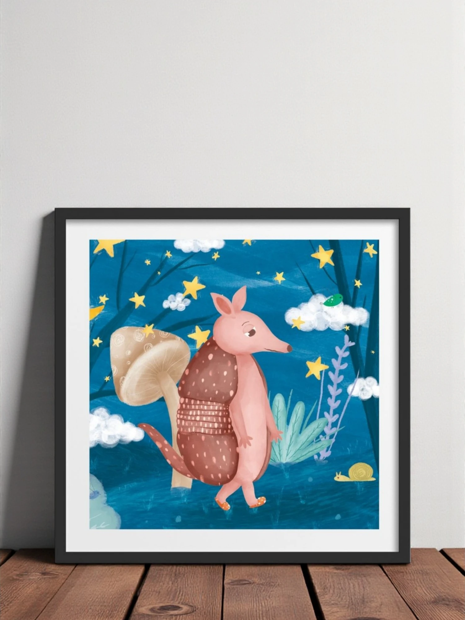 Sadece Bir Armadillo - Siyah