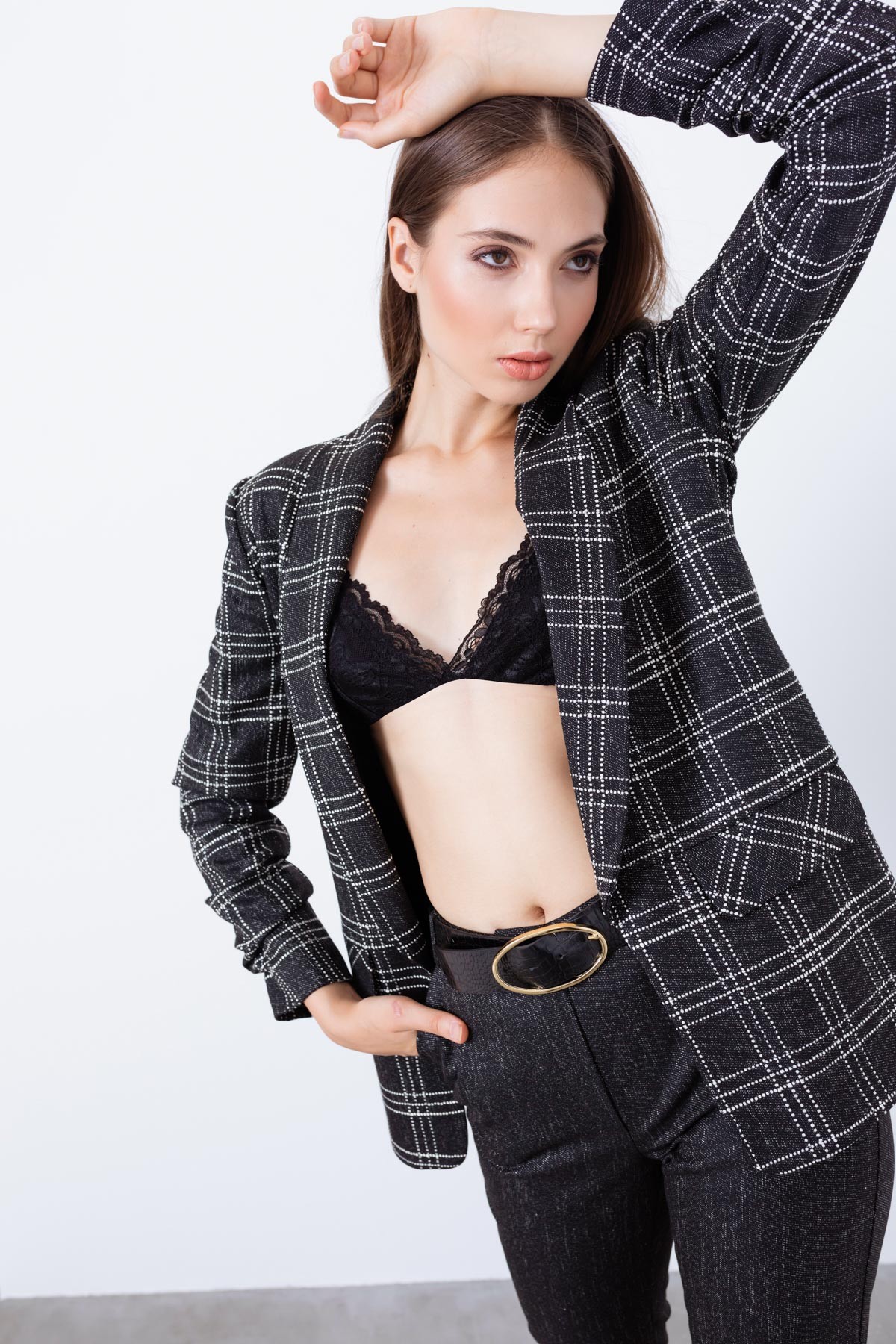 Kadın Blazer Tuvit Ceket