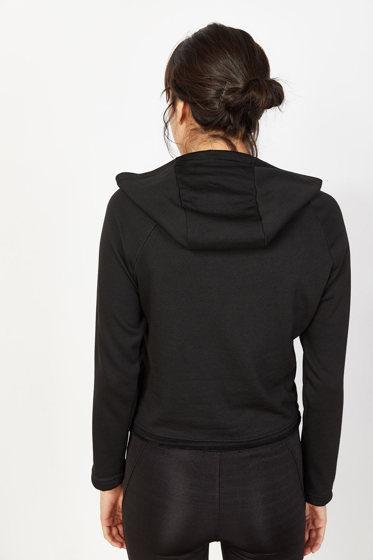 Kadın Parlak Baskılı Sweatshirt