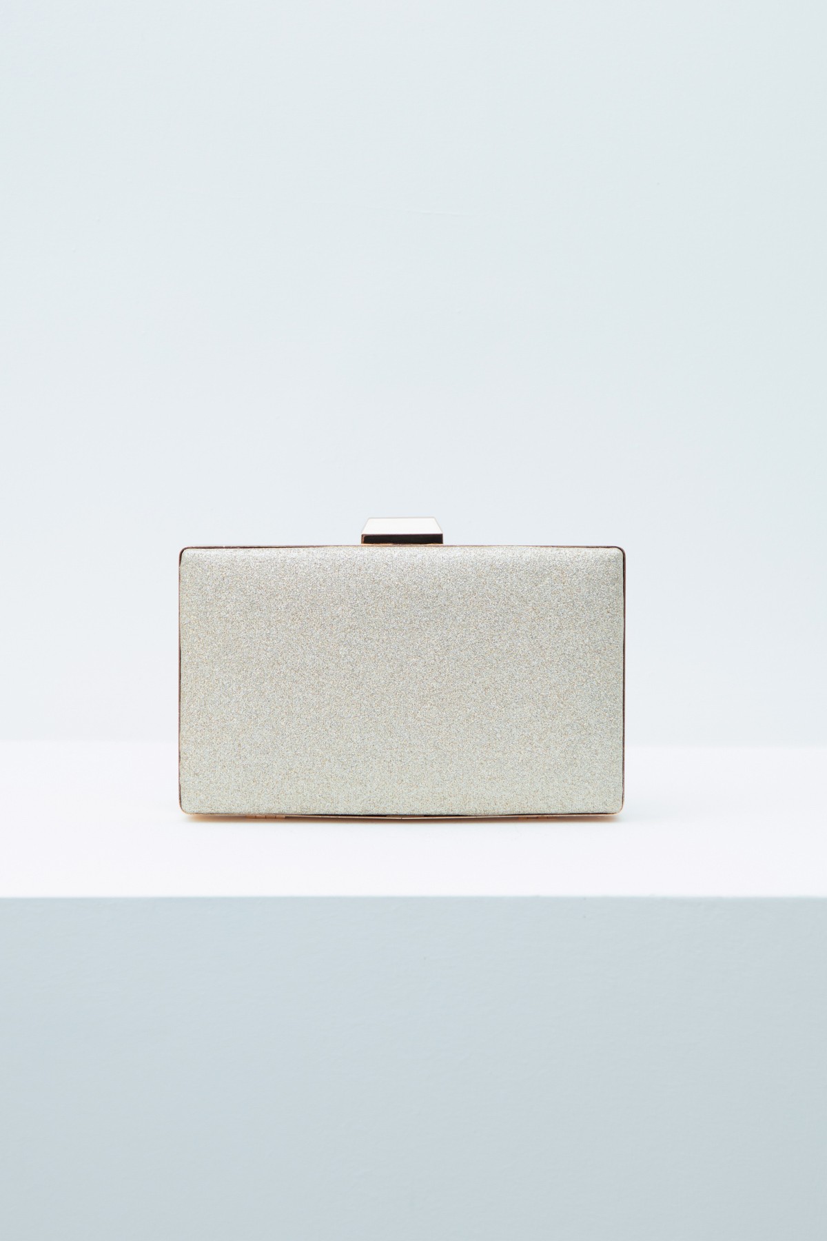 Kadın Simli Clutch Abiye Çanta