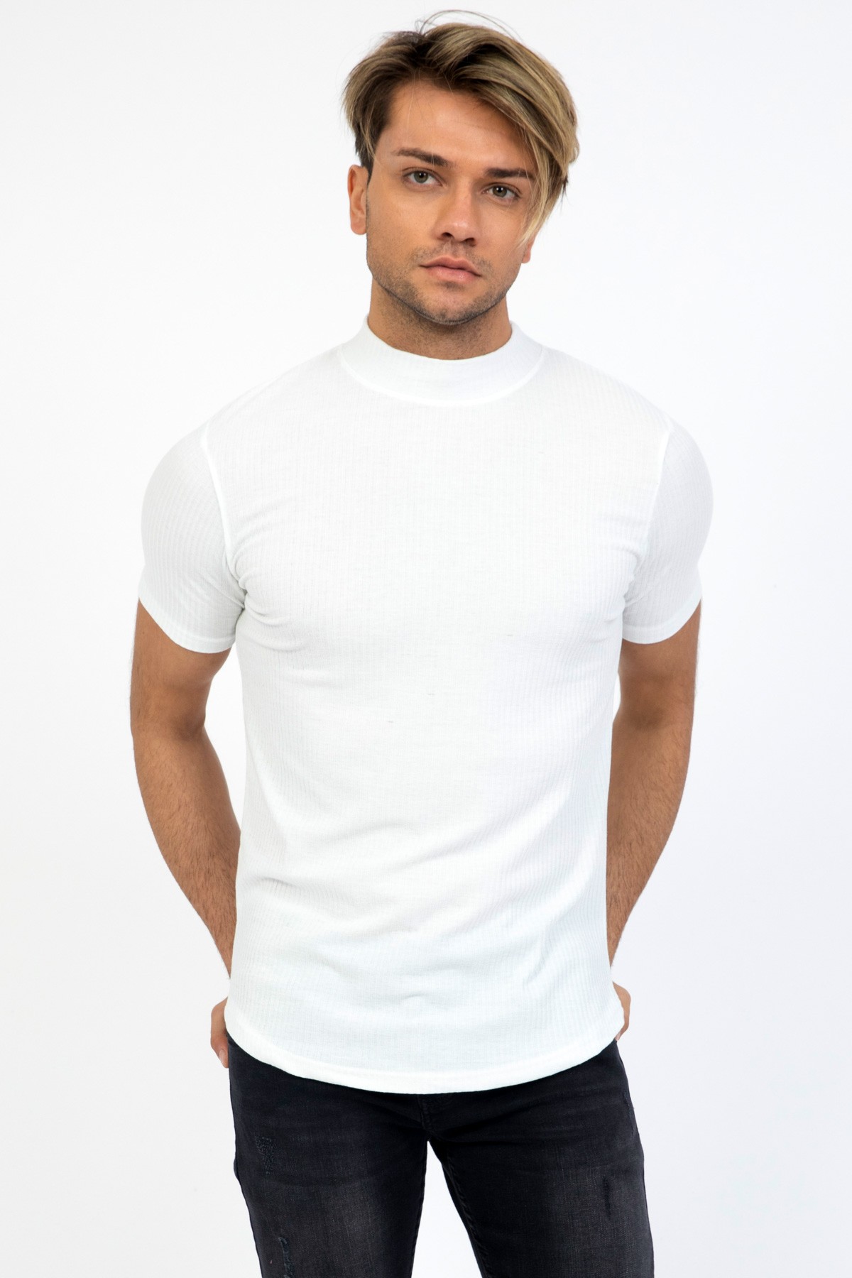 Erkek Kısa Kollu Balıkçı T-Shirt