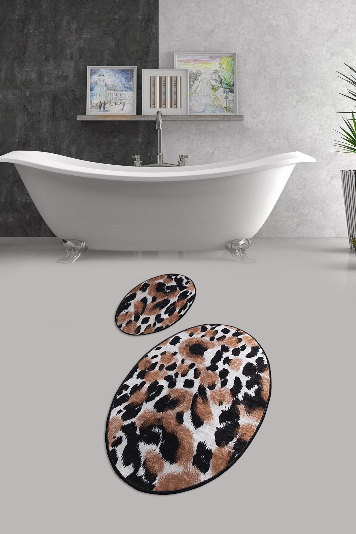 Ensemble de bain (2 pièces) Leopard Djt