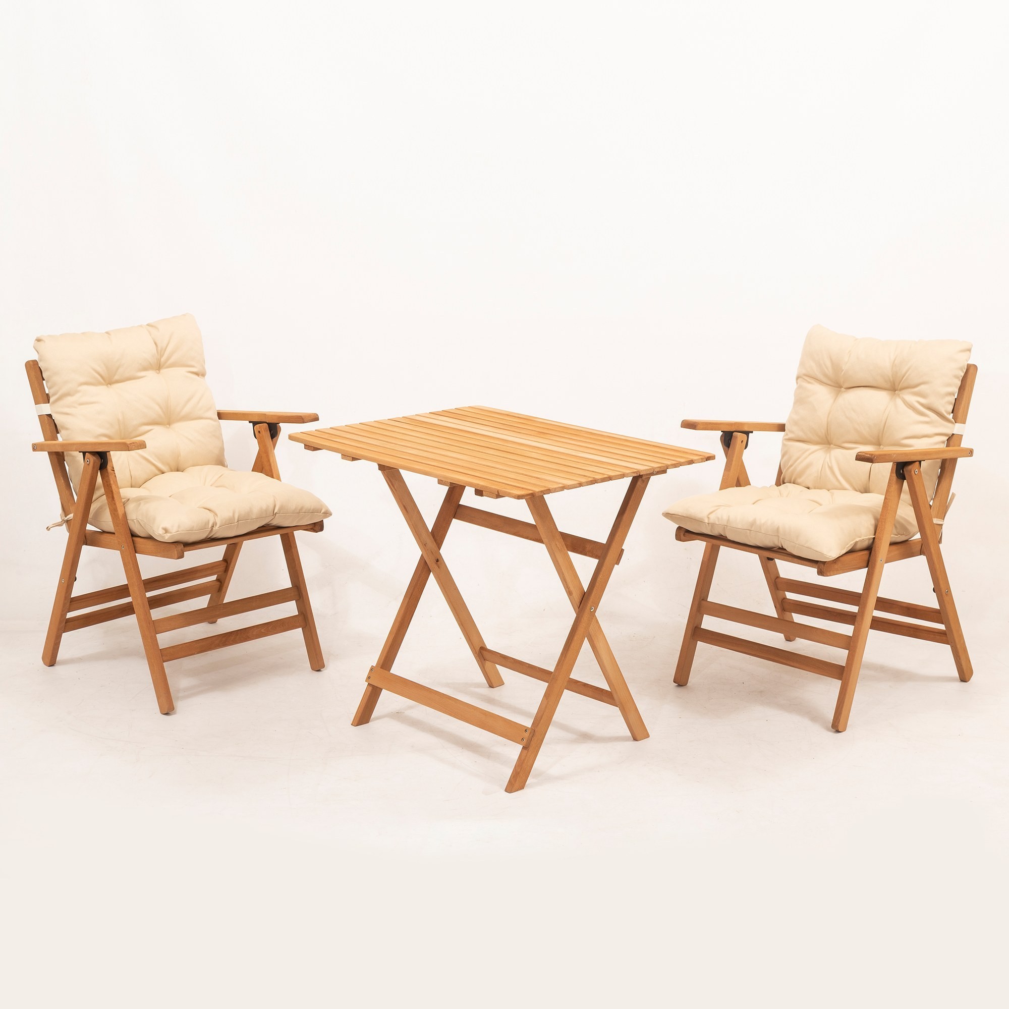 Ensemble de table et de chaises de jardin (3 pièces) MY025
