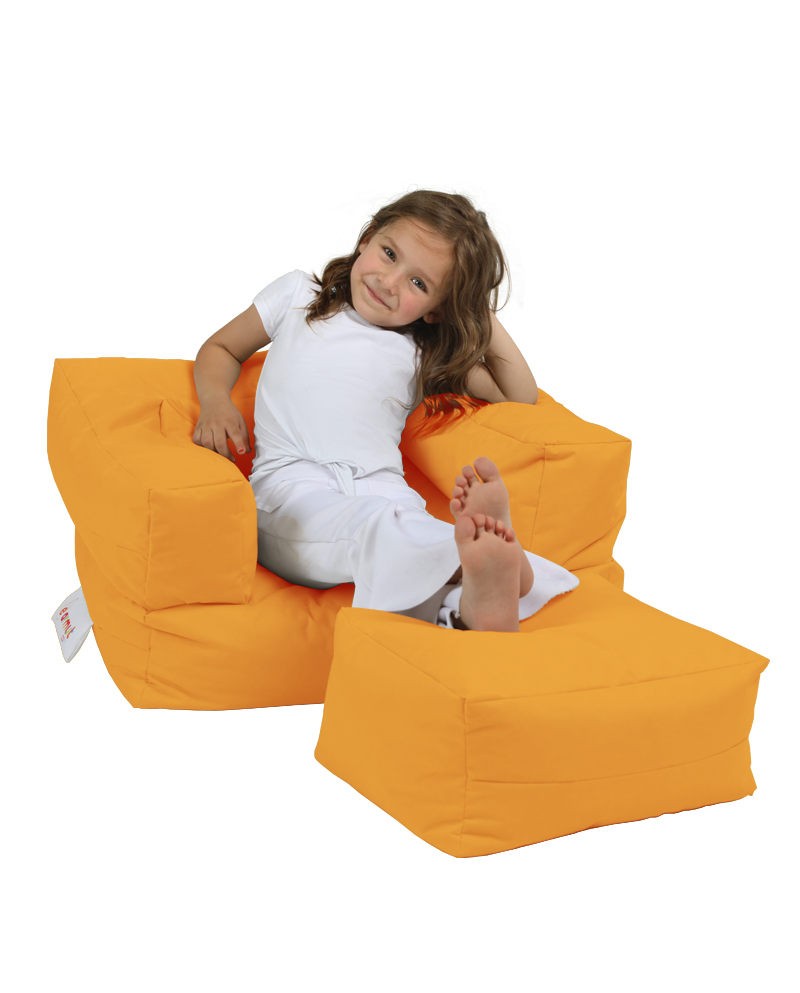 Pouf de jardin Kids Single Seat Pouffe - Orange