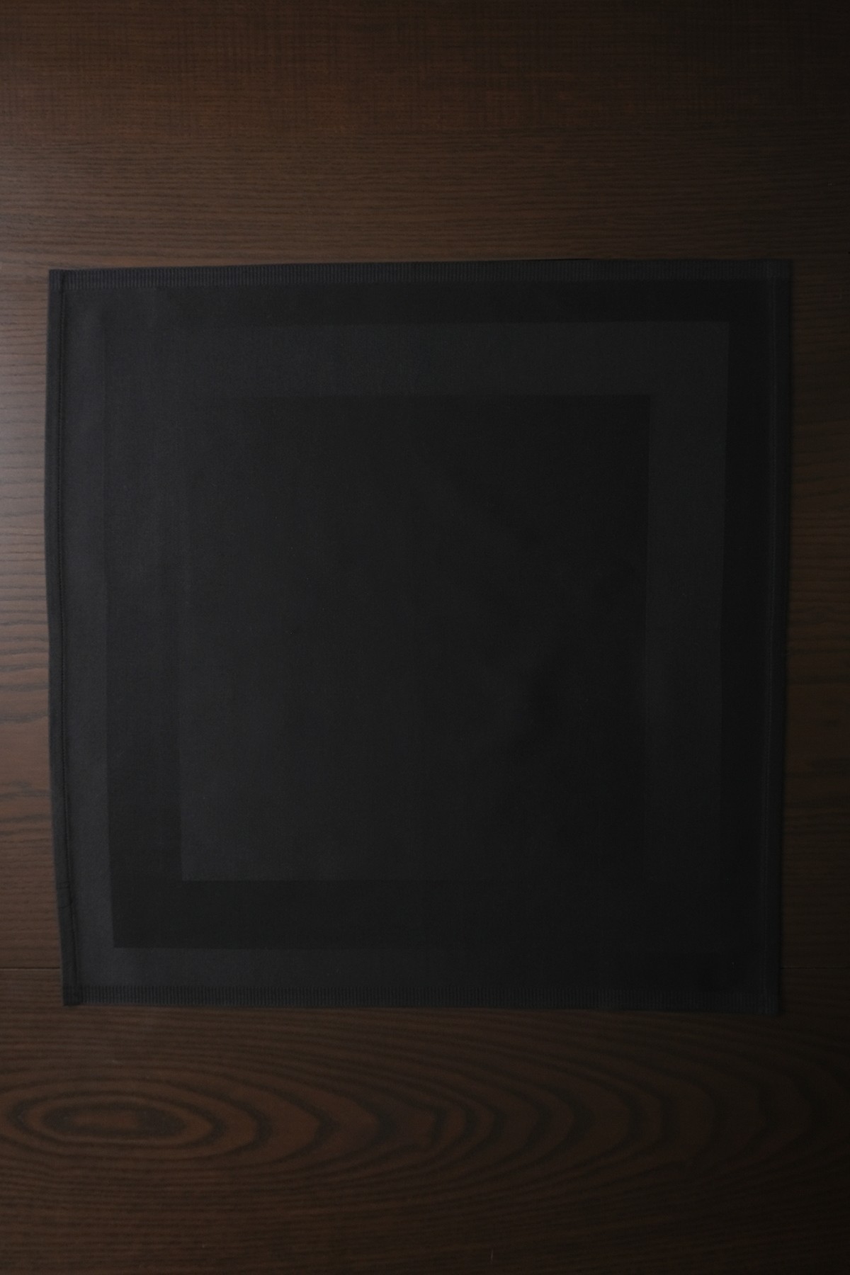 Serviette de table Wolzwrin - Black - 50 x 50