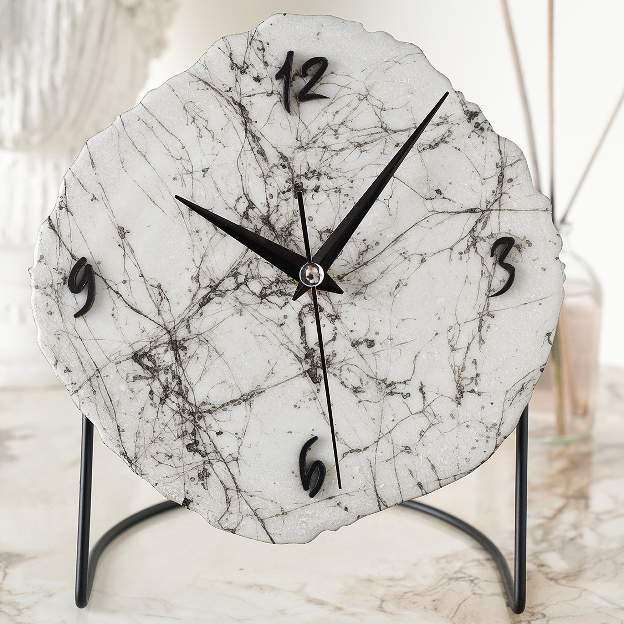 Horloge décorative Diverso - Marble