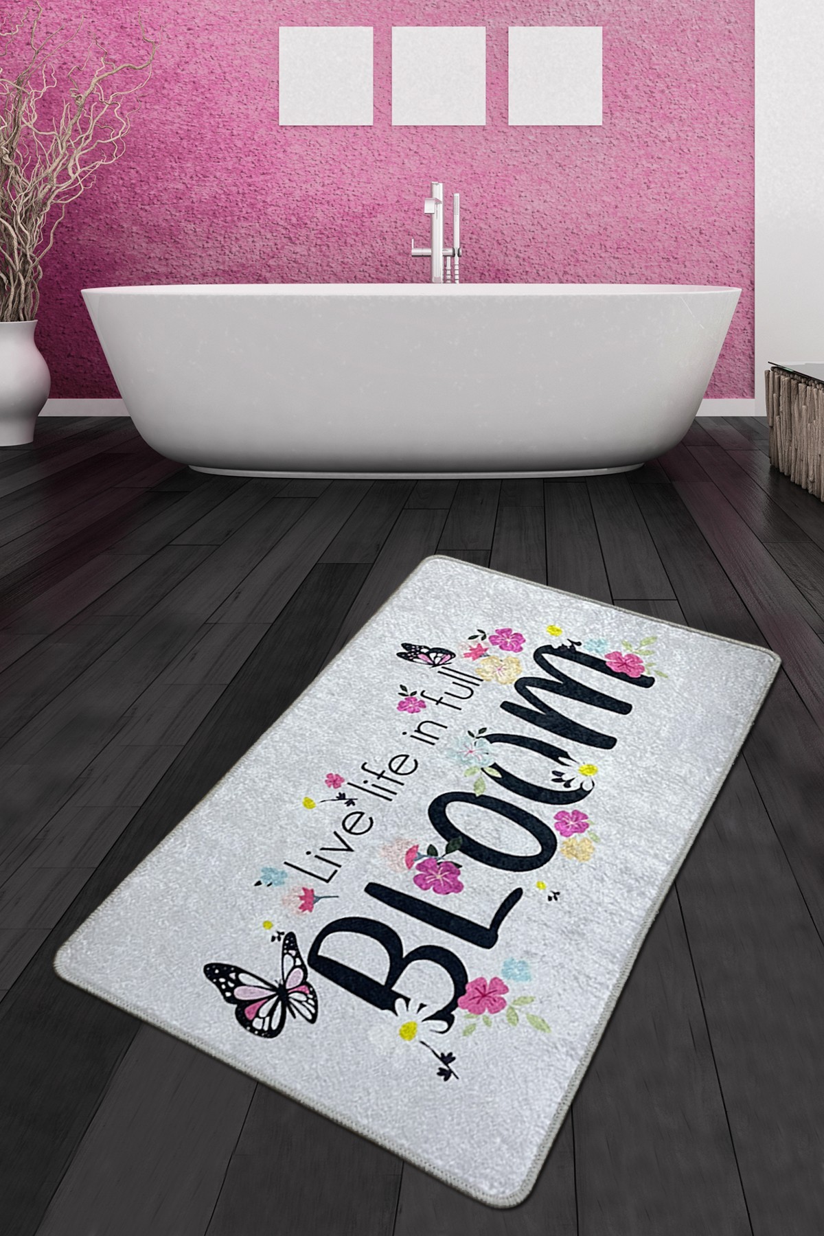 Tapis de bain Bloom Djt (80 x 100)