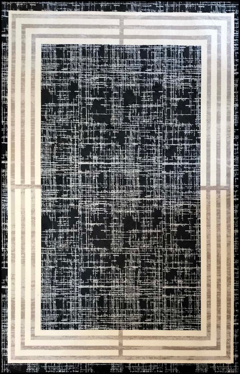 Tapis Noir Bambou 8385 100x200