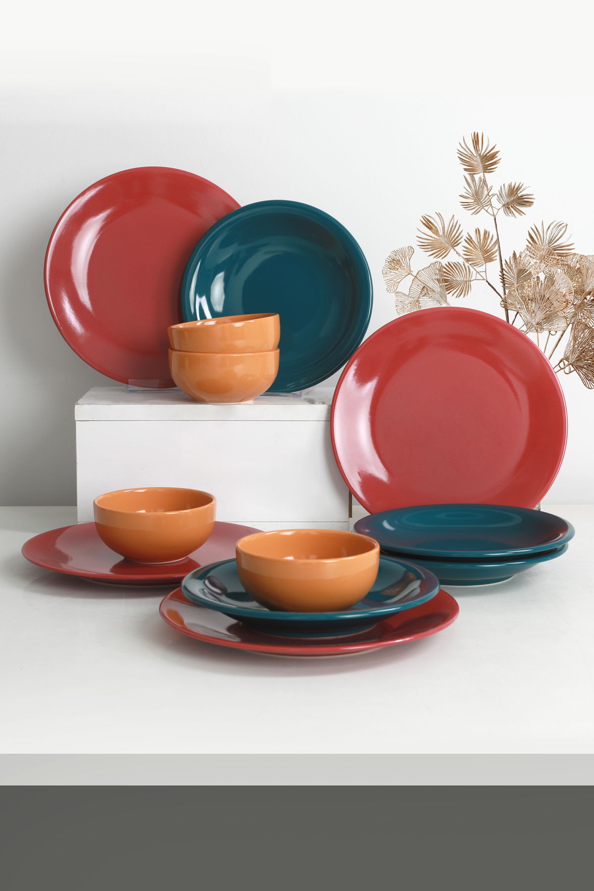 Ceramic Dinner Set (12 Pieces) TY040612F84XA000000MAS1400
