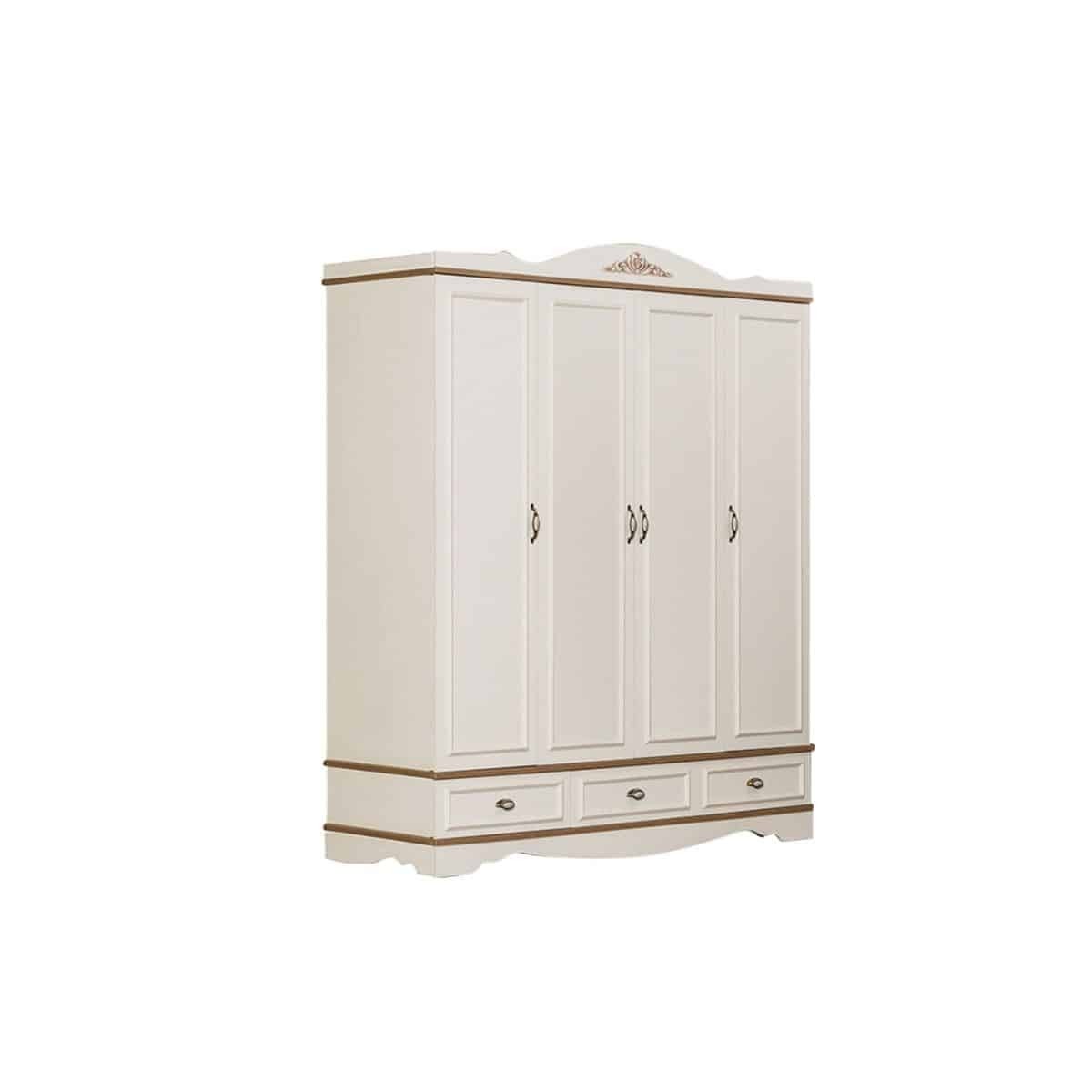 Country armoire 4 portes