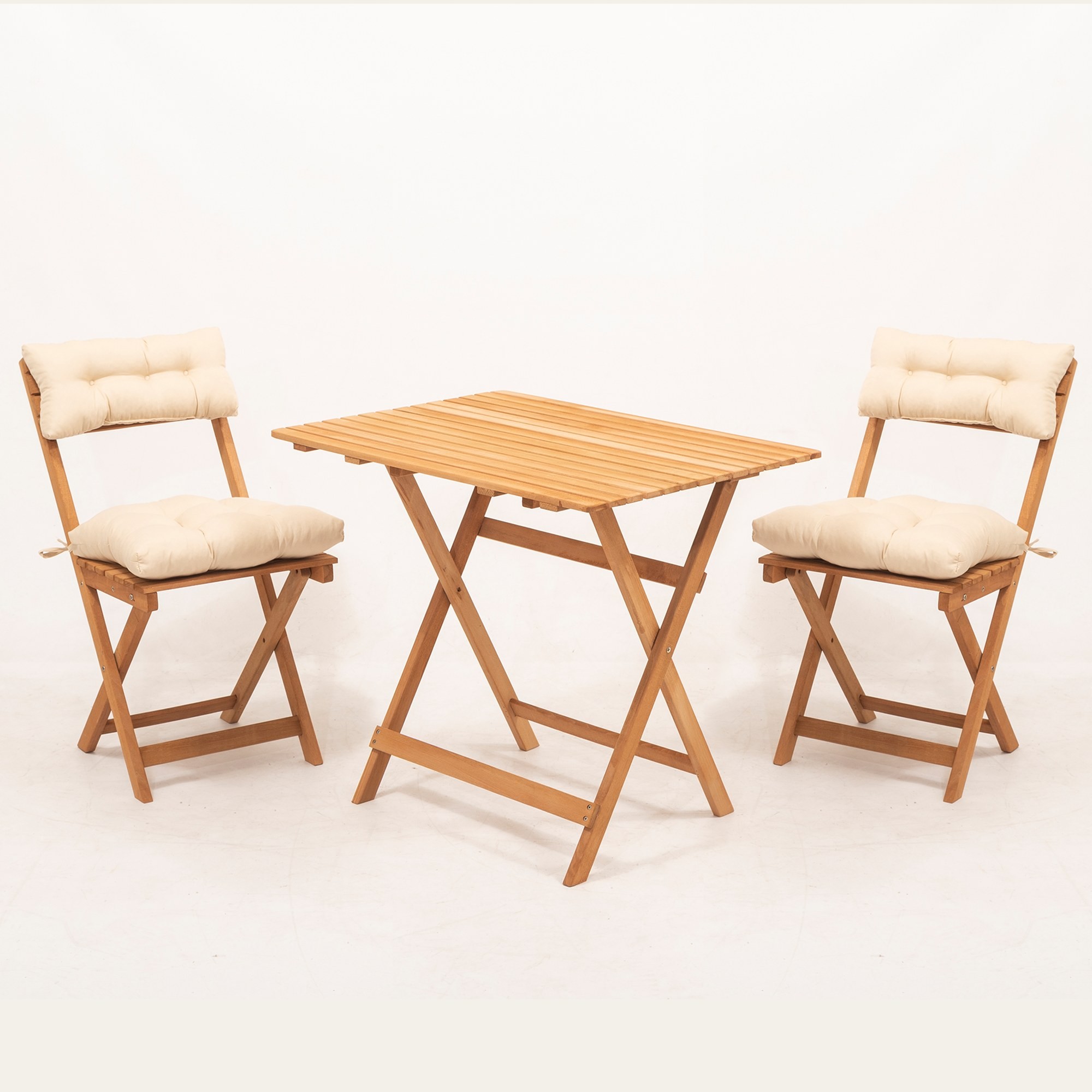 Ensemble de table et de chaises de jardin (3 pièces) MY003A