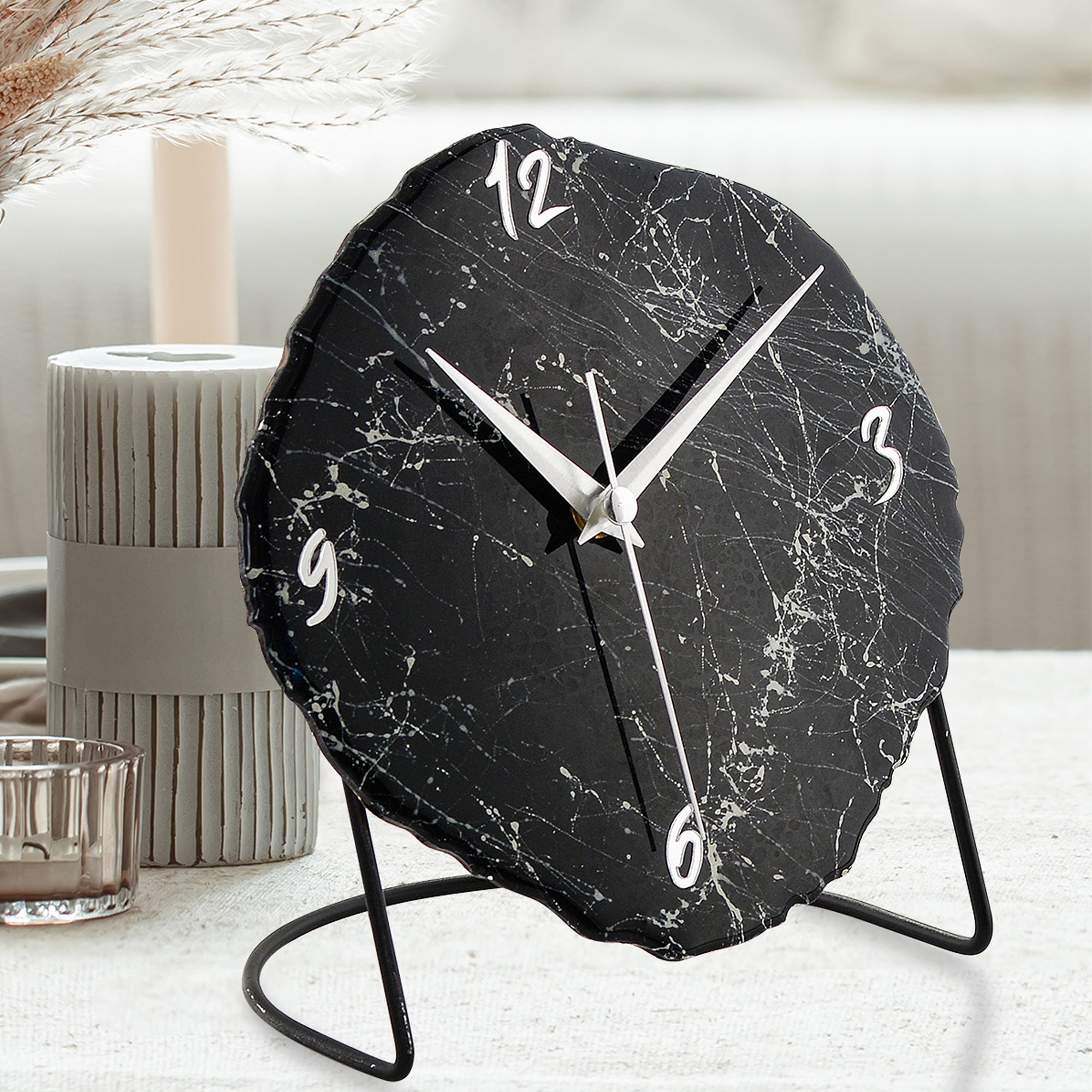 Horloge décorative Diverso - Black