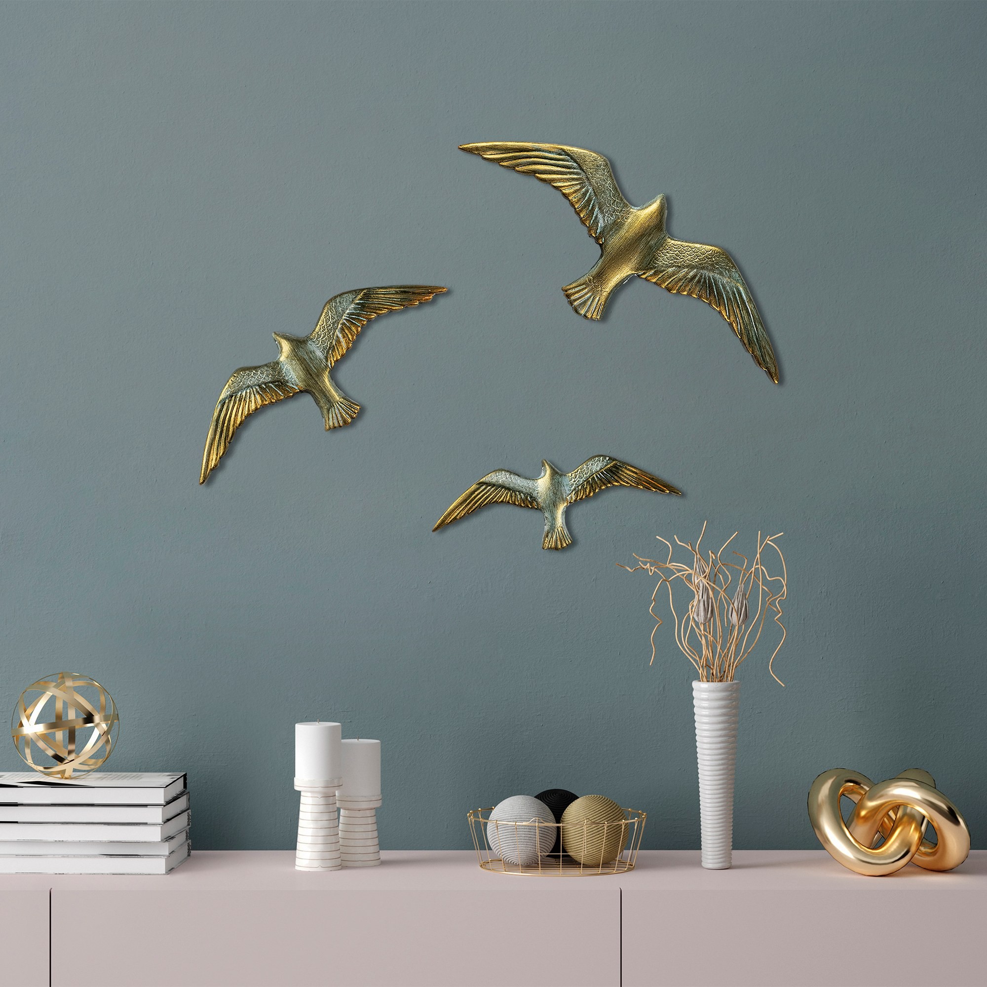 Accessoire mural décoratif Flying Seagulls - 1