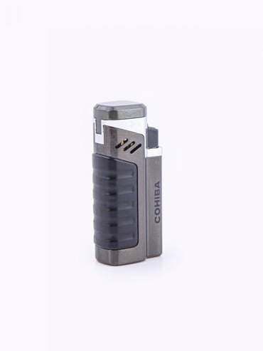 COHİBA Dört Torch Gunmetal Puro Çakmağı CCM0552
