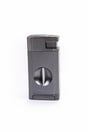 Parmida Çift Torch Pürmüz Gunmetal V-Cut Puro Çakmağı Siyah PCM0433